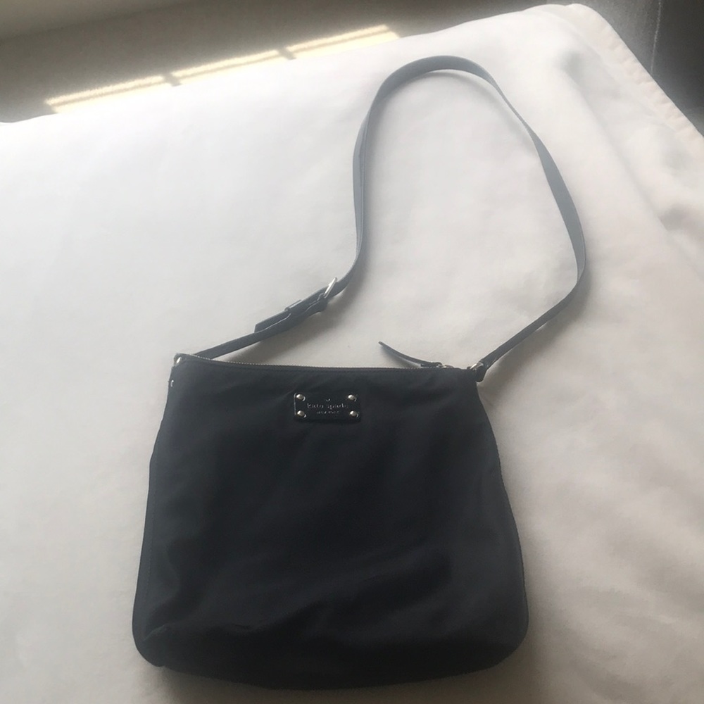 Black Kate Spade cross body bag
